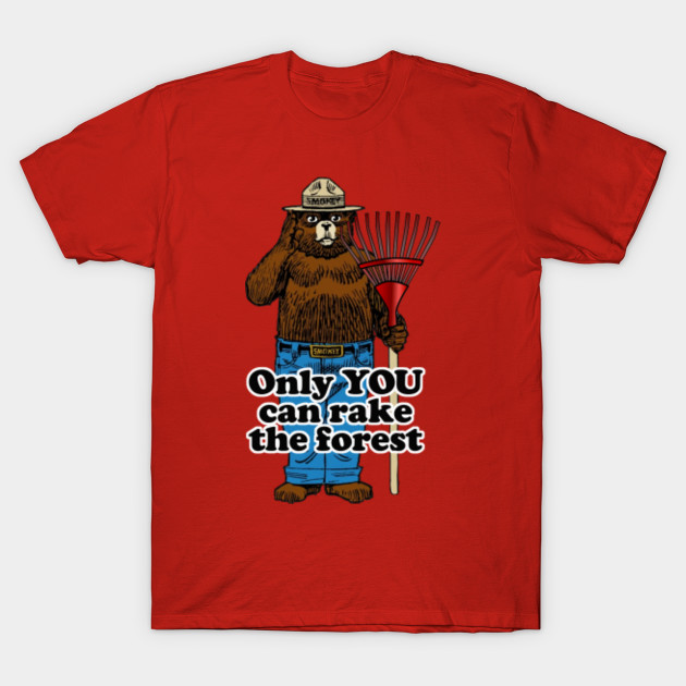 Smokey Bear with Rake